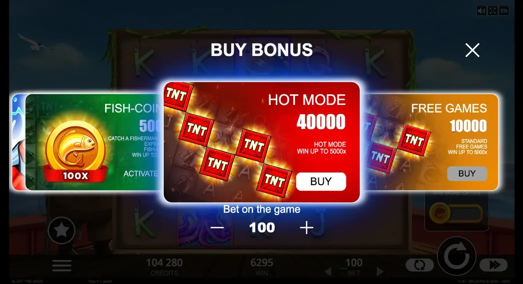 Bonus Buy Options